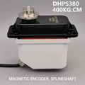 DHMCU DHPS380 400KG.CM High-Torque Digital Servo with Magnetic Encoder and Spline Shaft