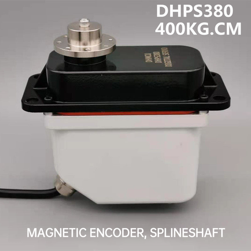 DHMCU DHPS380 400KG.CM High-Torque Digital Servo with Magnetic Encoder and Spline Shaft