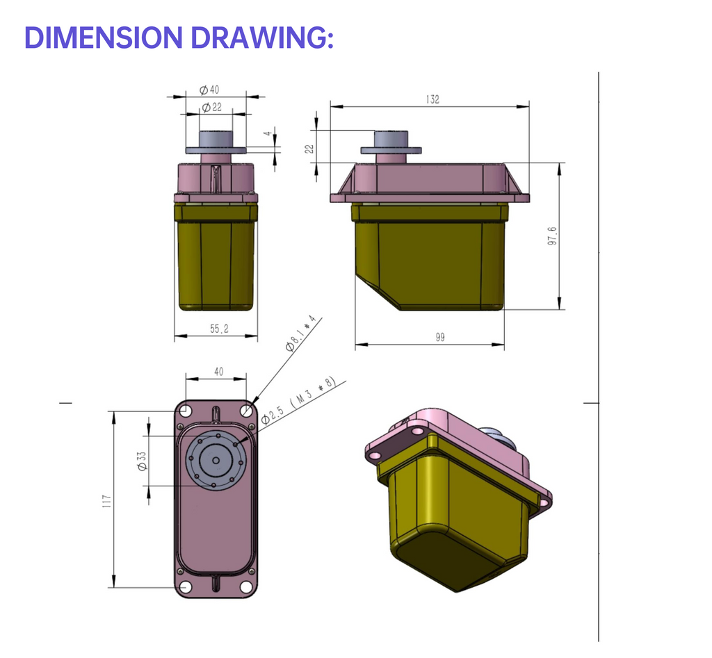 DHPS380 High-Torque Digital Servo for Combat Robots and Industrial Automation